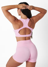 SIGNATURE SPORT BRA - STRAWBERRY