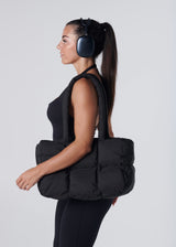 PILLOW TOTE - BLACK