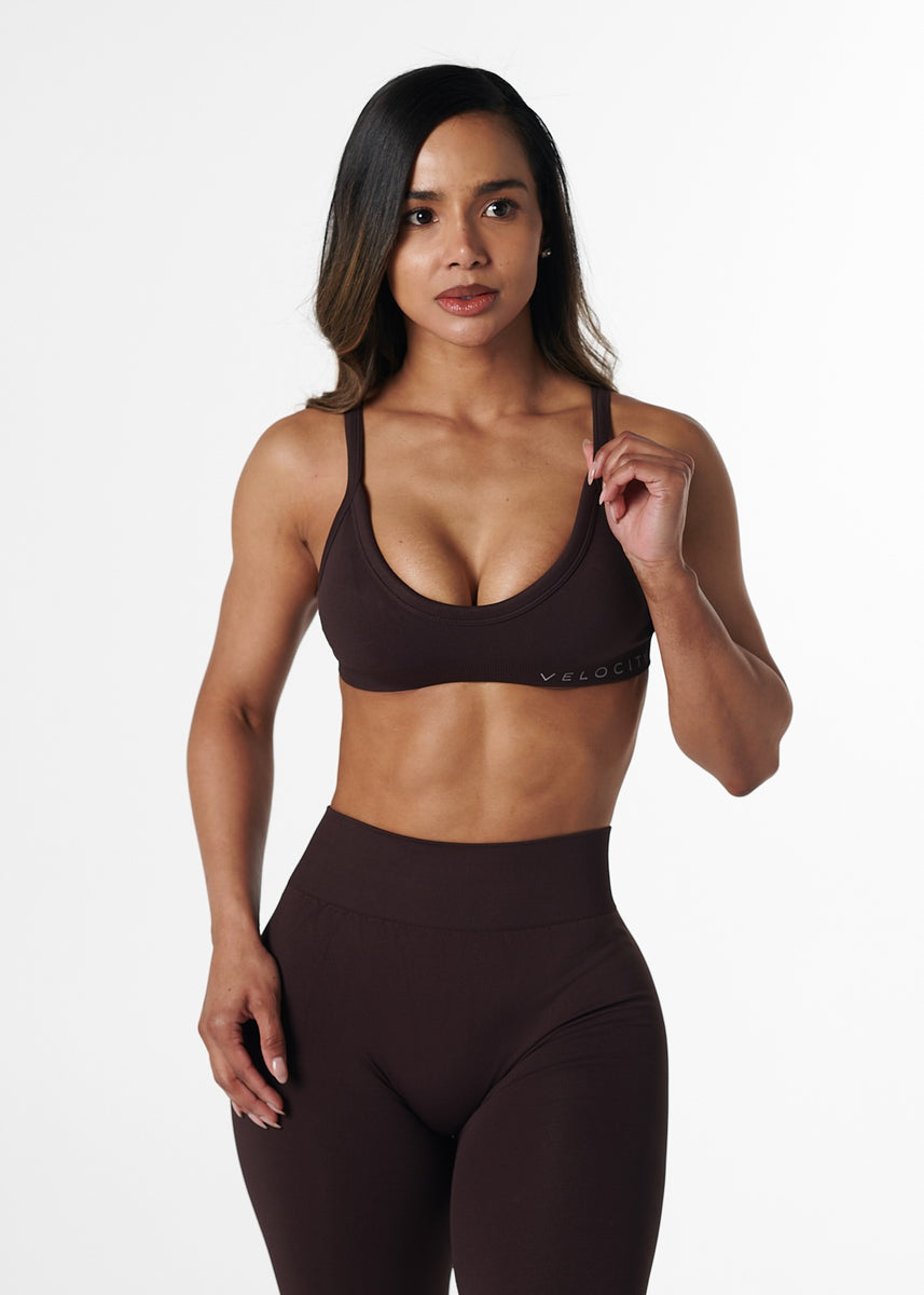 SILHOUETTE BRALETTE - ESPRESSO