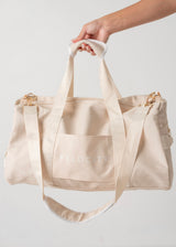 VELOCITY GYM BAG - CREAM