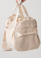 VELOCITY GYM BAG - CREAM