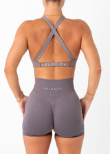 TWIST BRA - GREY