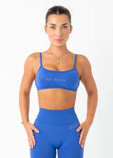 V SCULPT BRALETTE - COBALT