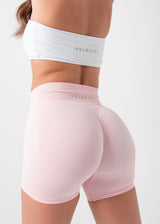 ULTIMATE SEAMLESS SCRUNCH SHORTS MINI - GUAVA