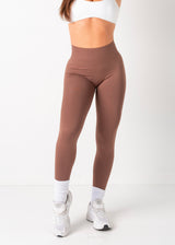 ULTIMATE SEAMLESS SCRUNCH LEGGINGS MINI - CHOCOLATE