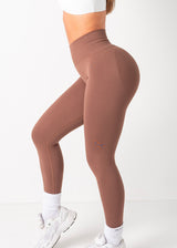 ULTIMATE SEAMLESS SCRUNCH LEGGINGS MINI - CHOCOLATE