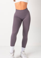 ULTIMATE SEAMLESS SCRUNCH LEGGINGS MINI - STEEL