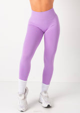 ULTIMATE SEAMLESS SCRUNCH LEGGINGS MINI - LILAC