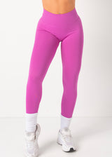 ULTIMATE SEAMLESS SCRUNCH LEGGINGS MINI - MAGENTA