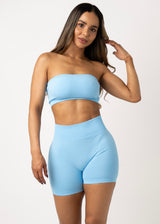 MULTIWAY SEAMLESS BANDEAU - BLUEBERRY