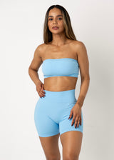 MULTIWAY SEAMLESS BANDEAU - BLUEBERRY