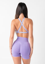 TWIST BRA - LAVENDER