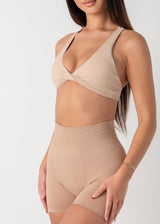 TWIST BRA - NUDE