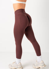 ULTIMATE SEAMLESS SCRUNCH LEGGINGS 3.0 - ESPRESSO