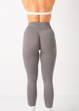 ULTIMATE SEAMLESS SCRUNCH LEGGINGS 3.0 - STEEL