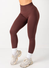 ULTIMATE SEAMLESS SCRUNCH LEGGINGS 2.0 - ESPRESSO