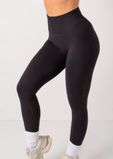 ULTIMATE SEAMLESS SCRUNCH LEGGINGS 2.0 - BLACK