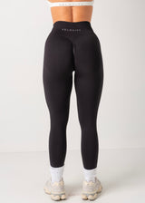 ULTIMATE SEAMLESS SCRUNCH LEGGINGS 2.0 - BLACK