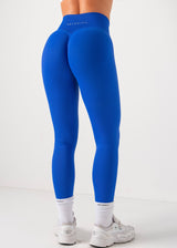 ULTIMATE SEAMLESS SCRUNCH LEGGINGS - COBALT