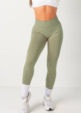 ULTIMATE SEAMLESS SCRUNCH LEGGINGS - PISTACHIO