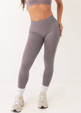 SIGNATURE SCRUNCH LEGGINGS - GREY