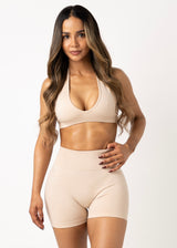 LUXE HALTER - SAND