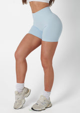 SHAPE SIGNATURE SHORTS - SKY