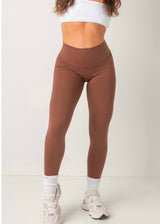 PERFORMANCE LEGGINGS - CHOCOLATE