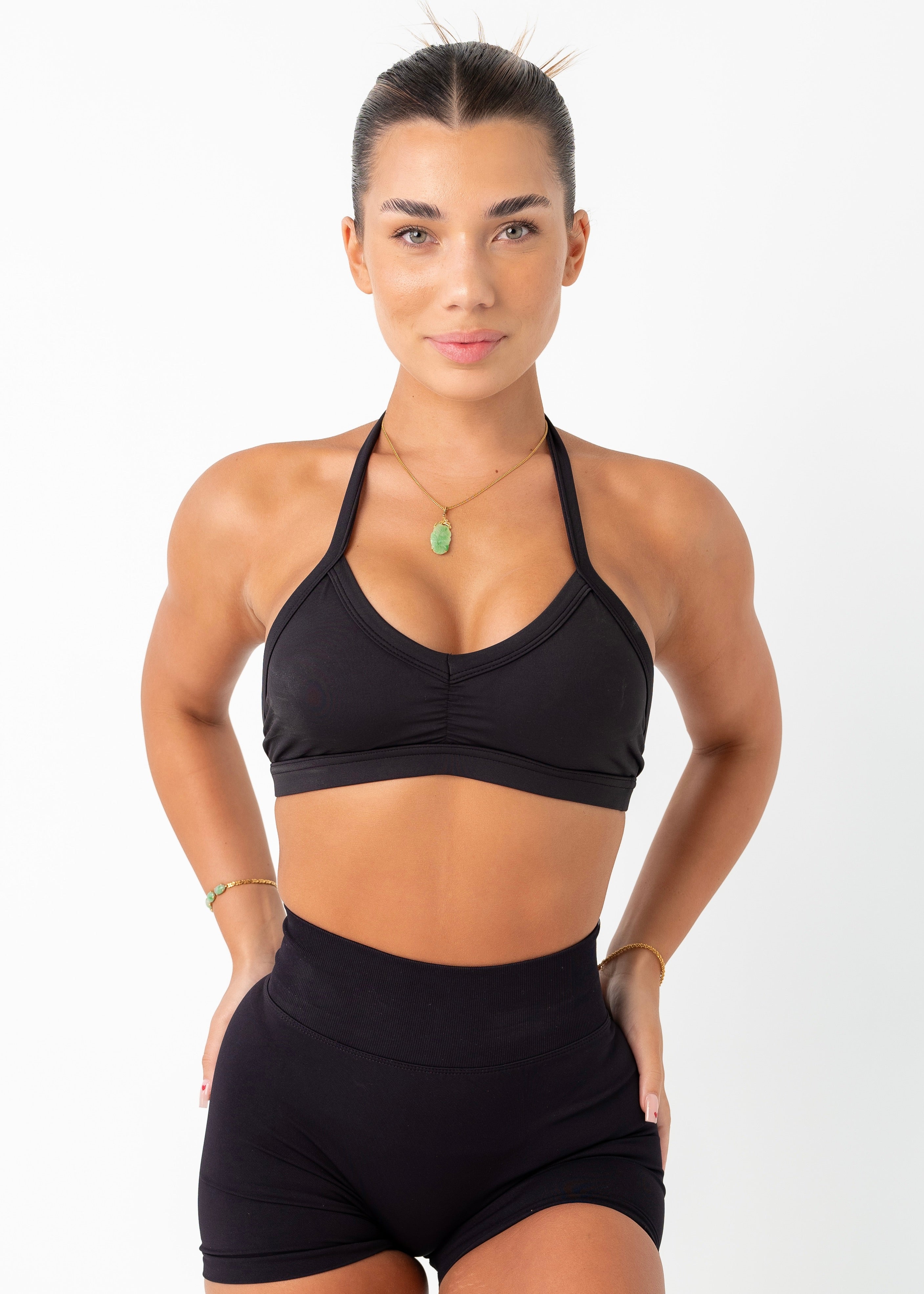 STAPLE BRA - BLACK