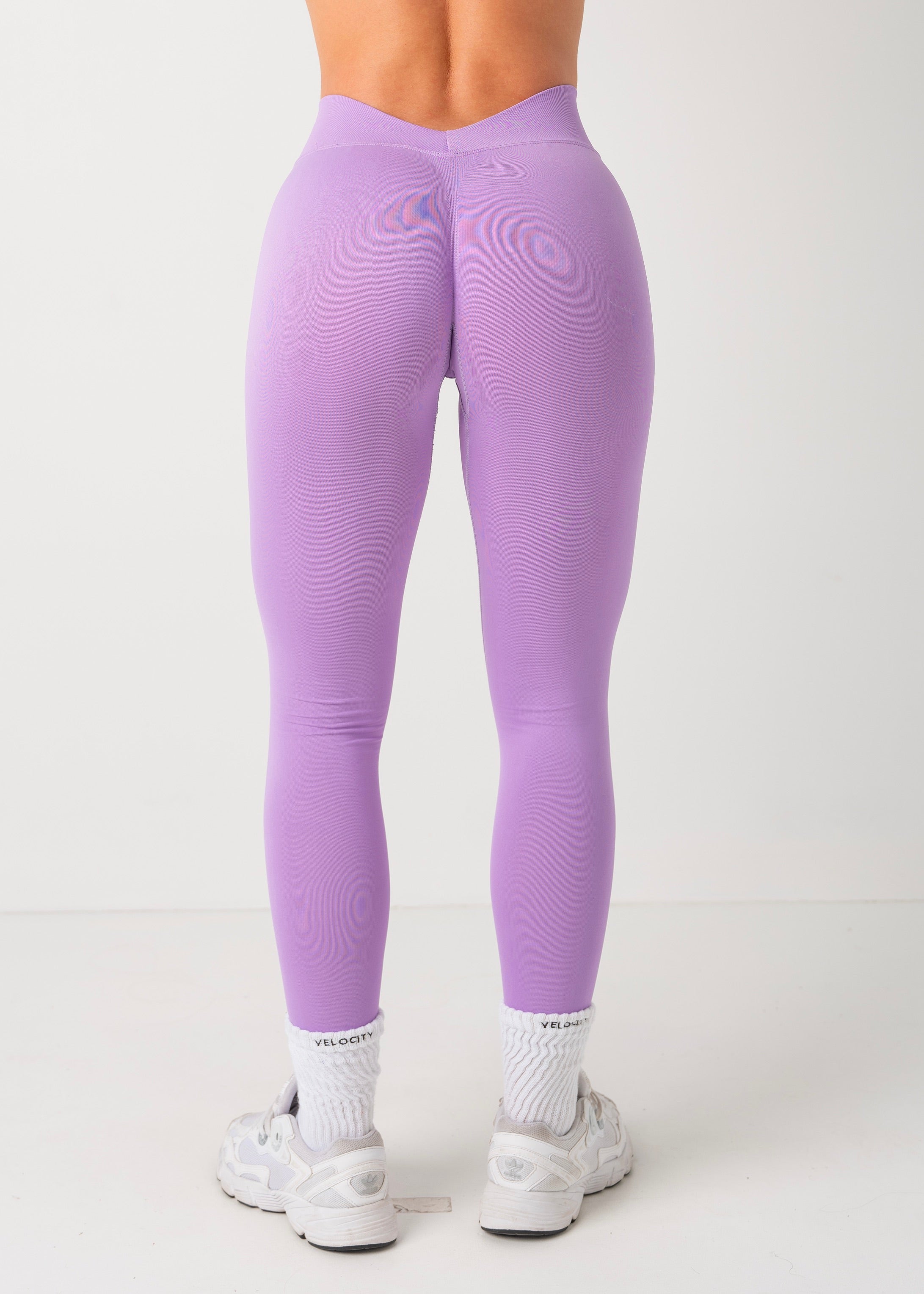 V SCULPT SEAMLESS LEGGINGS - WARM LILAC