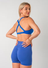 TWIST BRA - COBALT