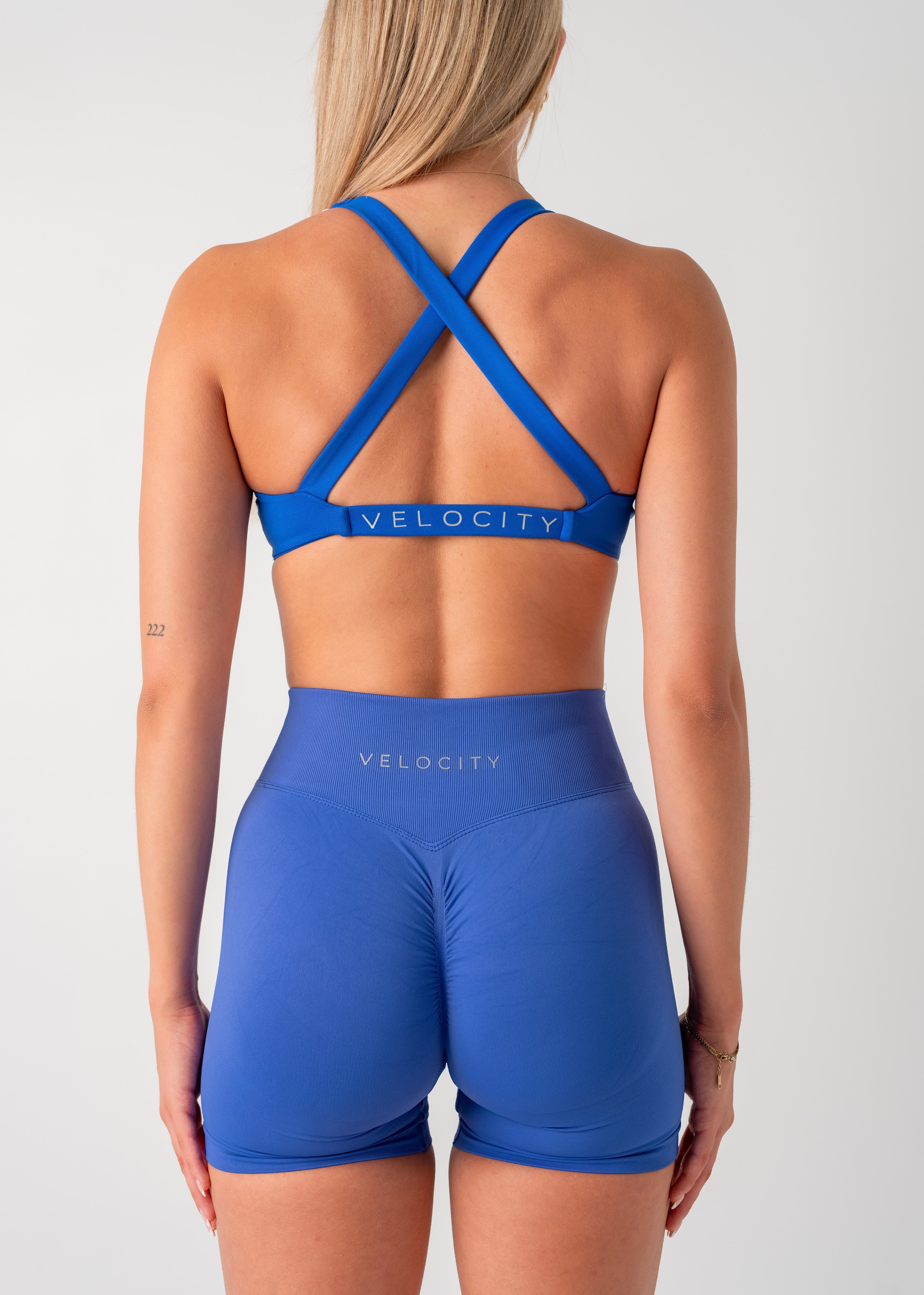 TWIST BRA - COBALT