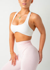 MINIMAL RACER BRA - WHITE