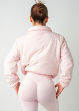 CROPPED PUFFER - PINK