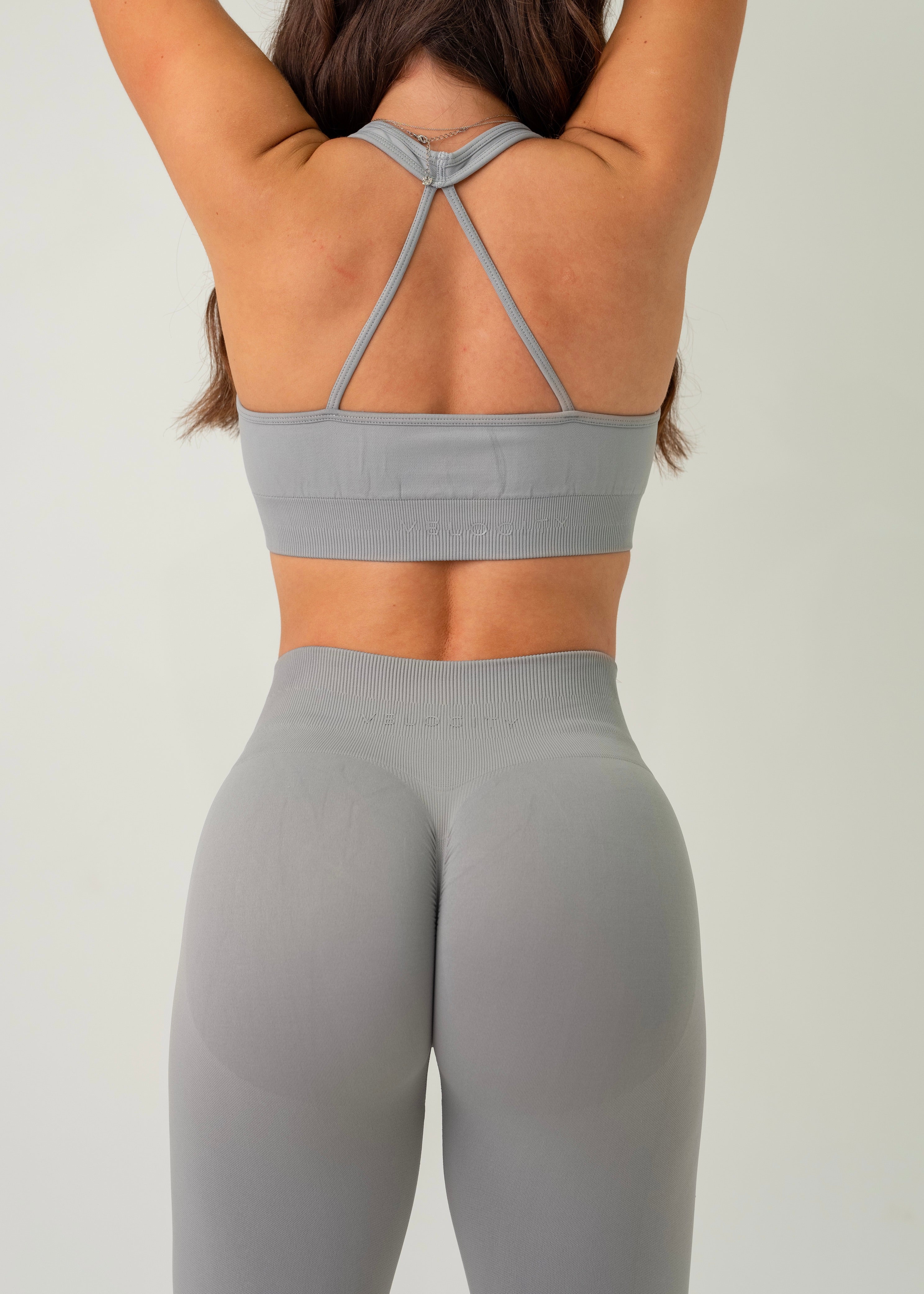 ULTIMATE SEAMLESS SCRUNCH FLARES - FROST