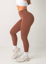 PERFORMANCE LEGGINGS - CHOCOLATE