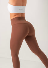 PERFORMANCE LEGGINGS - CHOCOLATE