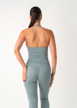 SS HALTER TANK - TEAL