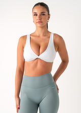 TWIST BALANCE BRA - WHITE