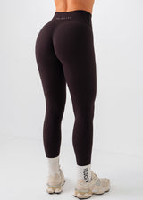 POISE TIE LEGGINGS - BLACK