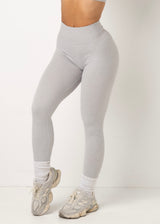 LUXE SCRUNCH LEGGINGS - CLOUD