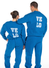 VELO OVERSIZED CREW - ROYAL BLUE