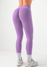 V SCULPT SEAMLESS LEGGINGS - WARM LILAC