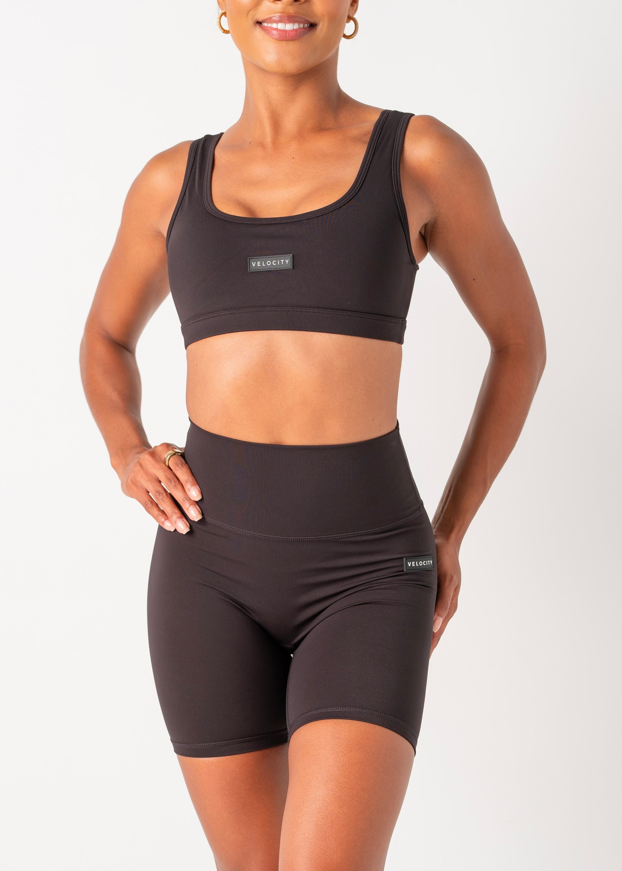 SS SEAMLESS SHORTS - BLACK